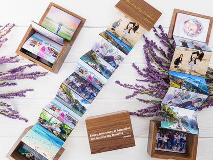 Wooden Photo Pull Out Gift Box