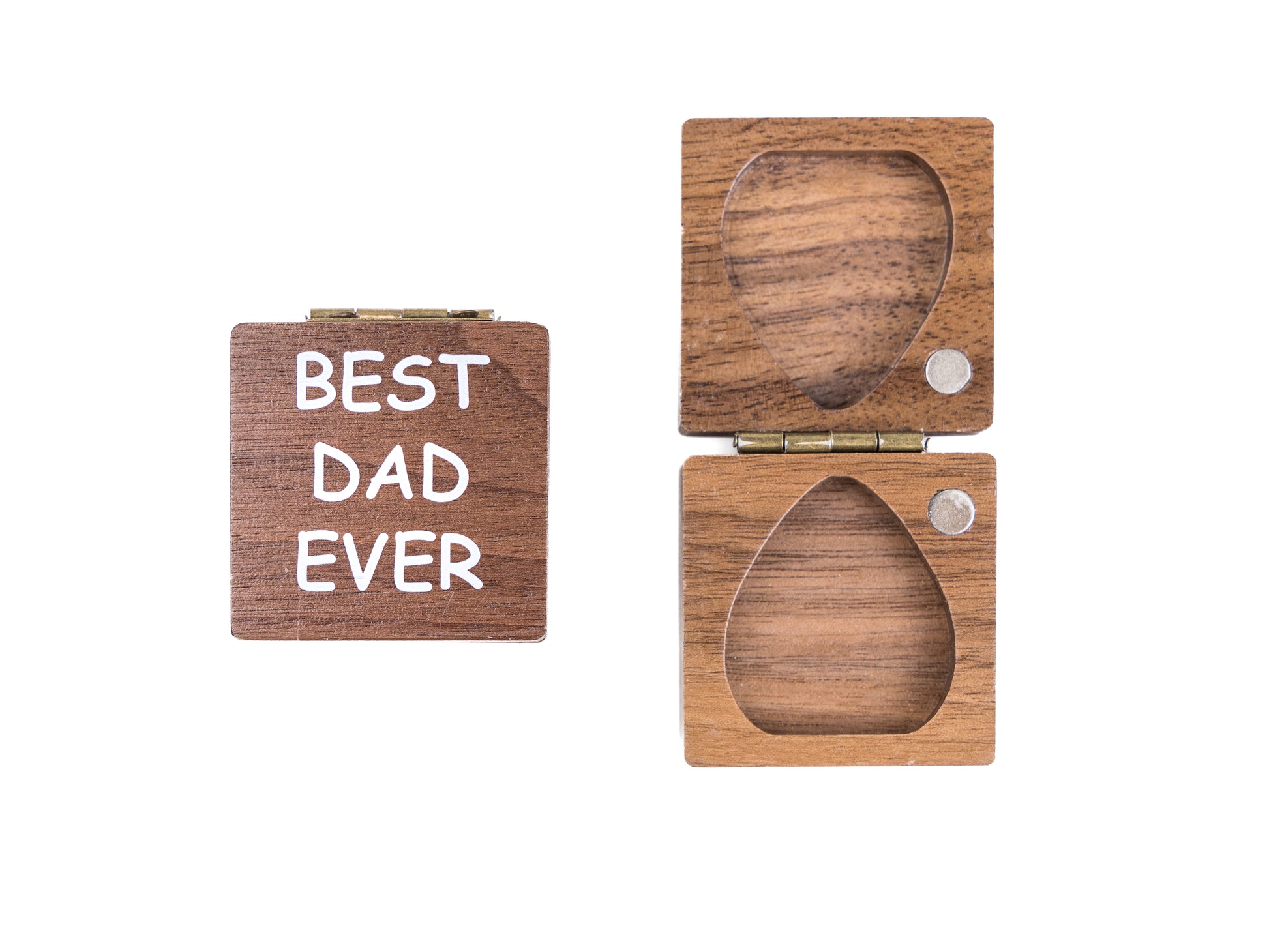 Walnut Guitar Pick Box