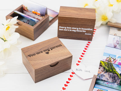 Wooden Photo Pull Out Gift Box